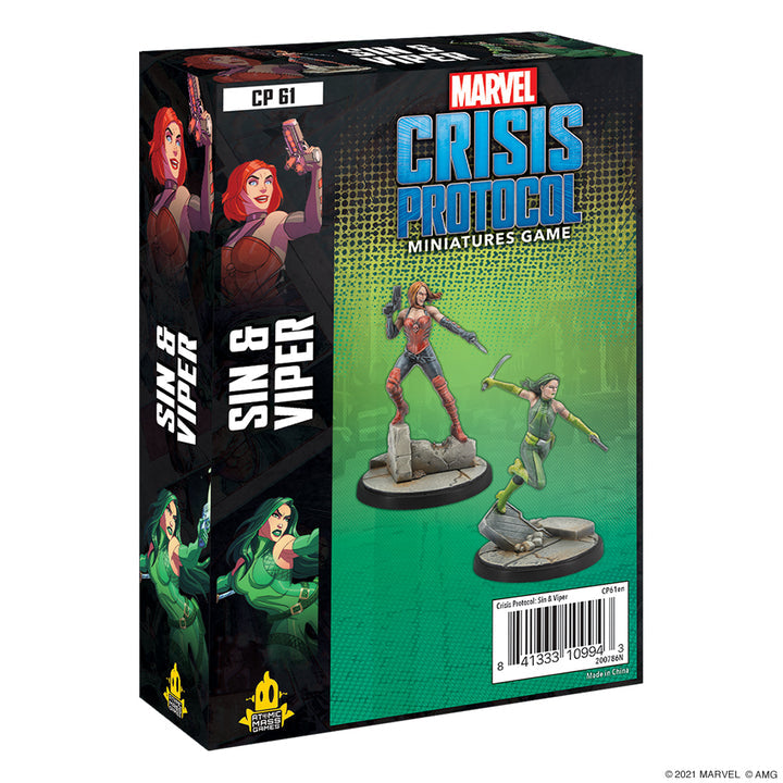 Marvel: Crisis Protocol - Sin &amp; Viper