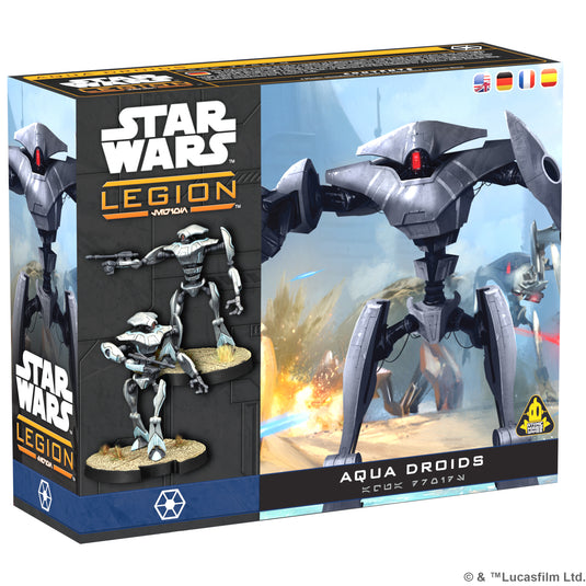 PRE ORDER: Star Wars Legion - Aqua Droid Unit Expansion