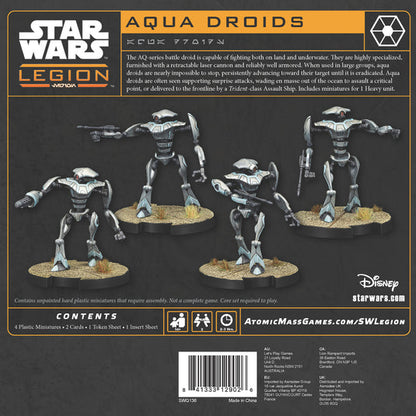 PRE ORDER: Star Wars Legion - Aqua Droid Unit Expansion