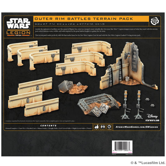 PRE ORDER: Star Wars Legion - Outer Rim Battles Terrain Pack