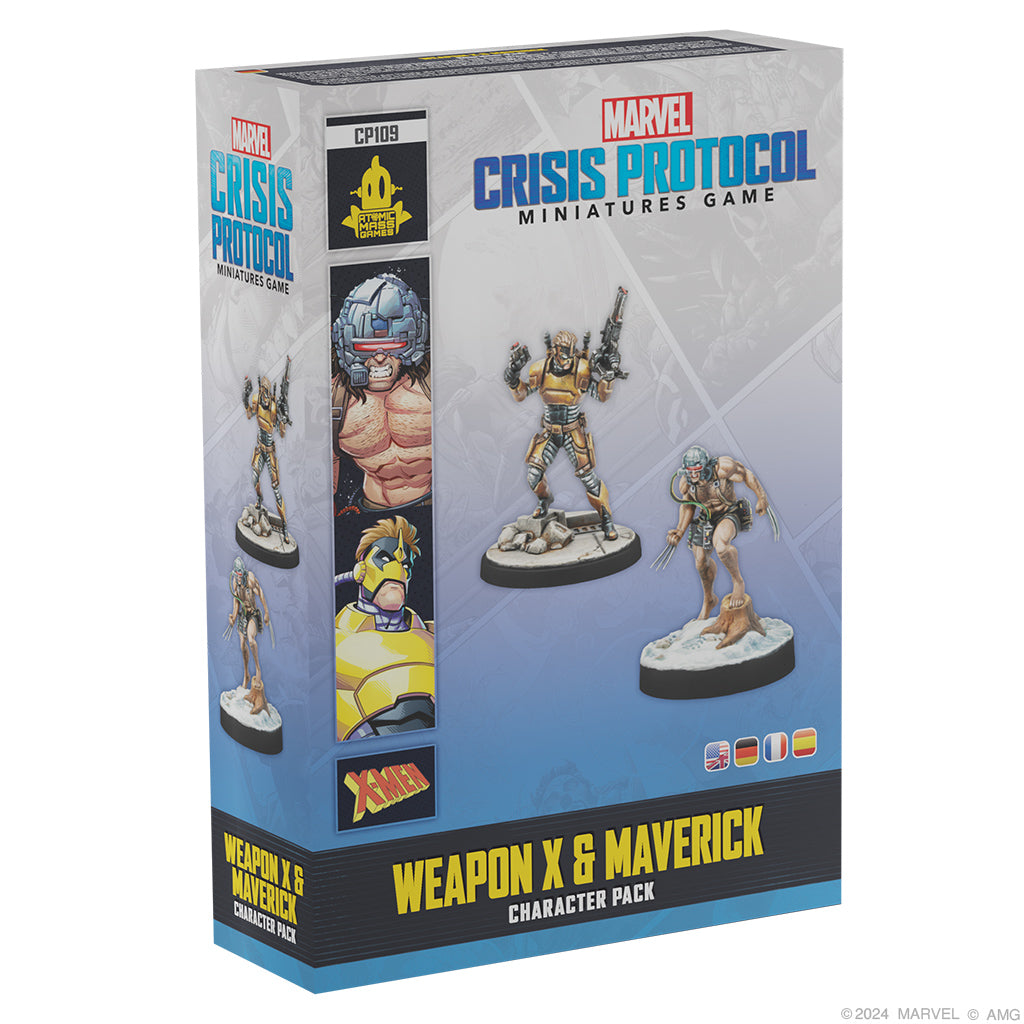 PRE ORDER: Marvel: Crisis Protocol - Weapon X &amp; Maverick