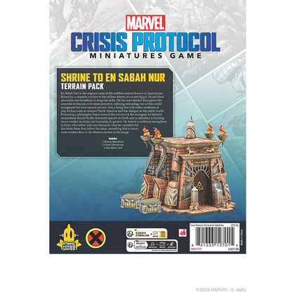 PRE ORDER: Marvel: Crisis Protocol - Shrine to En Sabah Nur Terrain Pack