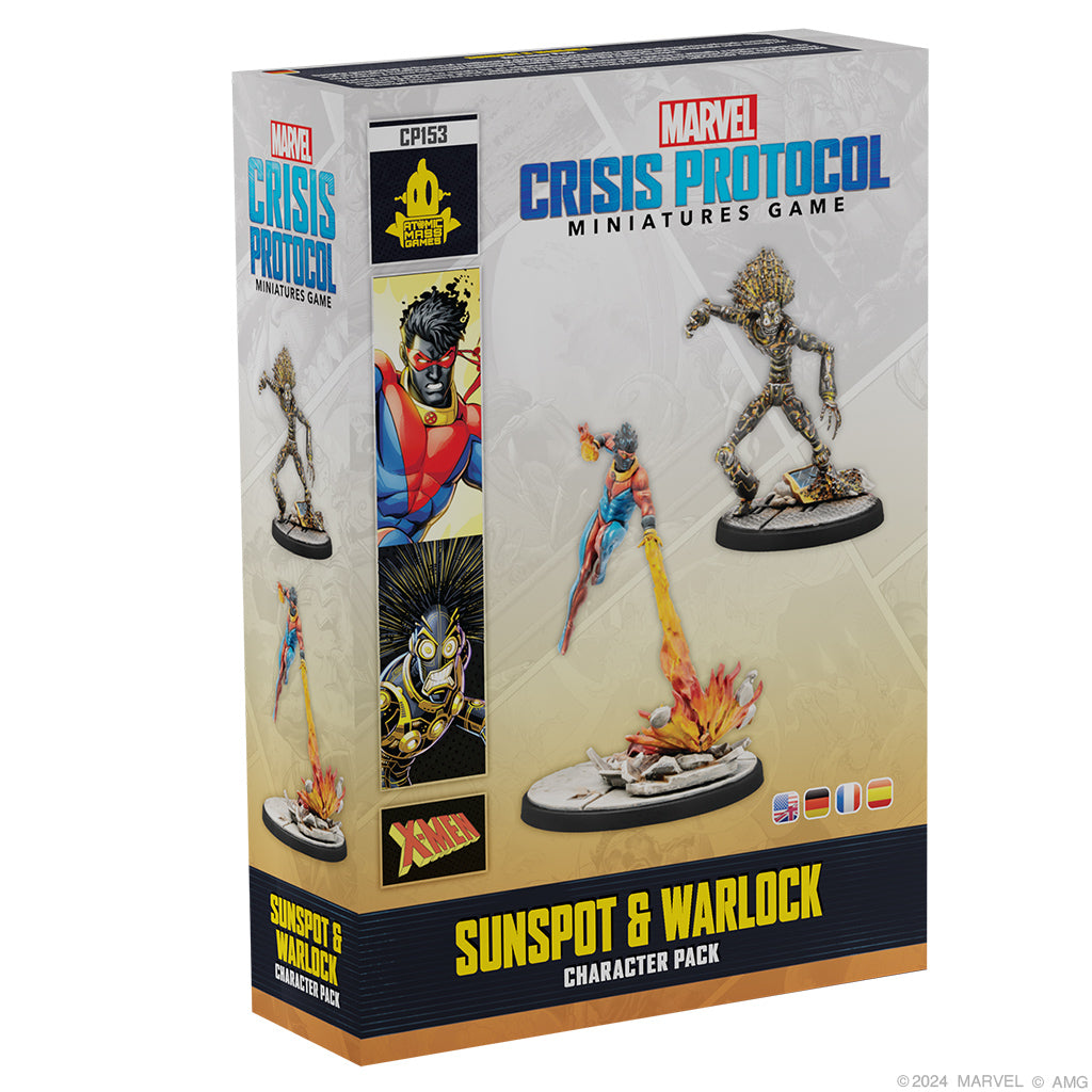 PRE ORDER: Marvel: Crisis Protocol - Sunspot &amp; Warlock