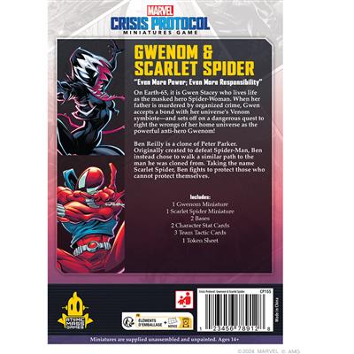 Marvel: Crisis Protocol - Gwenom &amp; Scarlet Spider