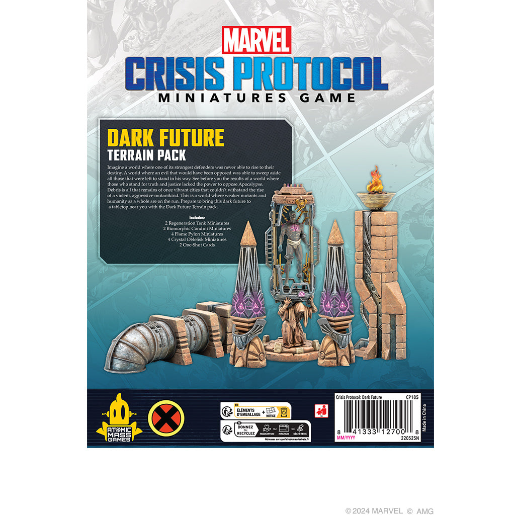 PRE ORDER: Marvel: Crisis Protocol - Dark Future Terrain Pack